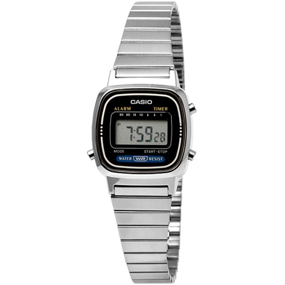 CASIO LA670WA-1D 카시오 시계 메탈밴드