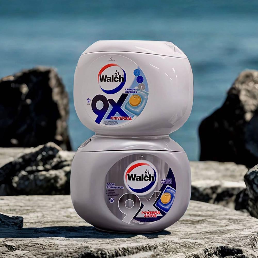 월치 니치퍼퓸 캡슐세제 파워풀38개입+유니버셜38개입(우디향/마린향)