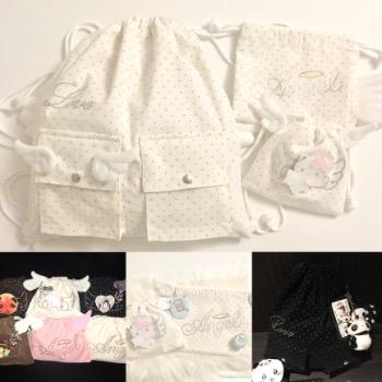 러브도트 스트링백 & 엔젤 파우치 & 엔젤핀 통판 🪽 | WitchForm - 우리끼리 사고파는 창작마켓