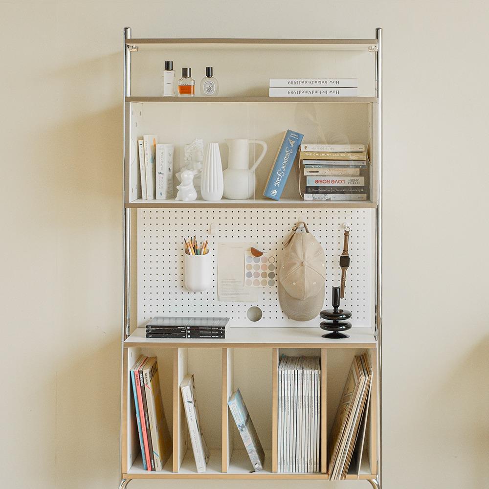 고트 타공판 유리 월 캐비닛 (멀티형)