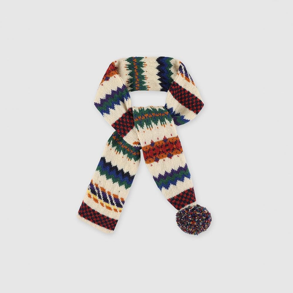 [HOWLIN] 하울린 Small Woolen Wonder Scarf_Oat Milk