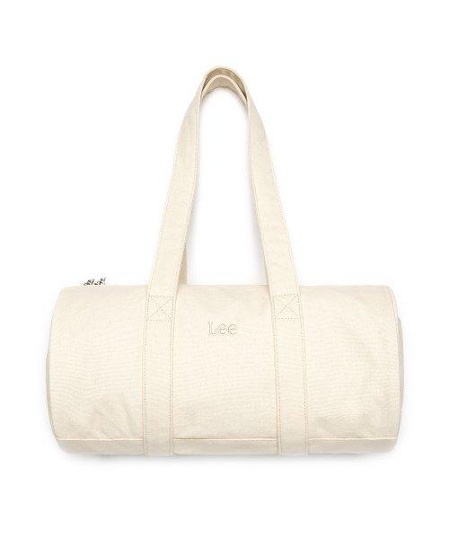 코튼 더플백 아이보리