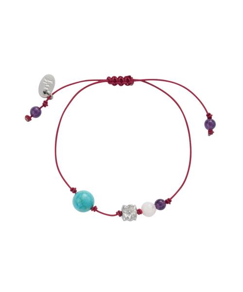 earth blend bracelet-red