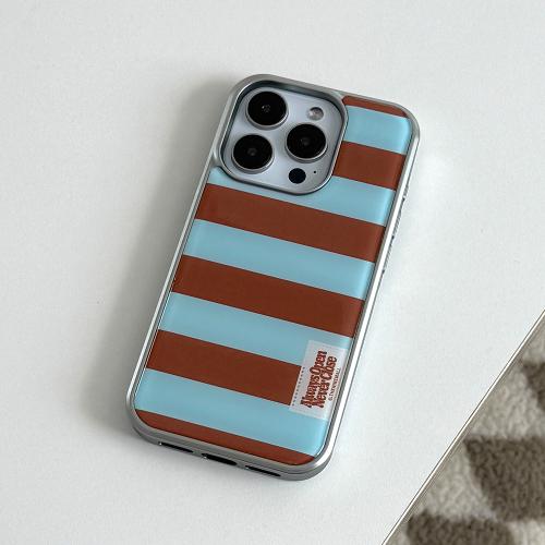 컬러링 스트라이프 라벨 [실버 맥세이프 범퍼케이스]