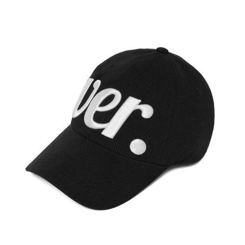 펑키 세리프 빅 버전 로고 볼캡 블랙