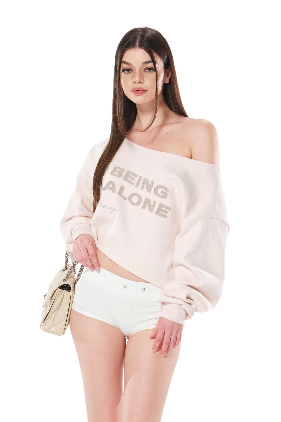 [Restock Pre-Order Delivery] Blush Cloud Off-Shoulder Top