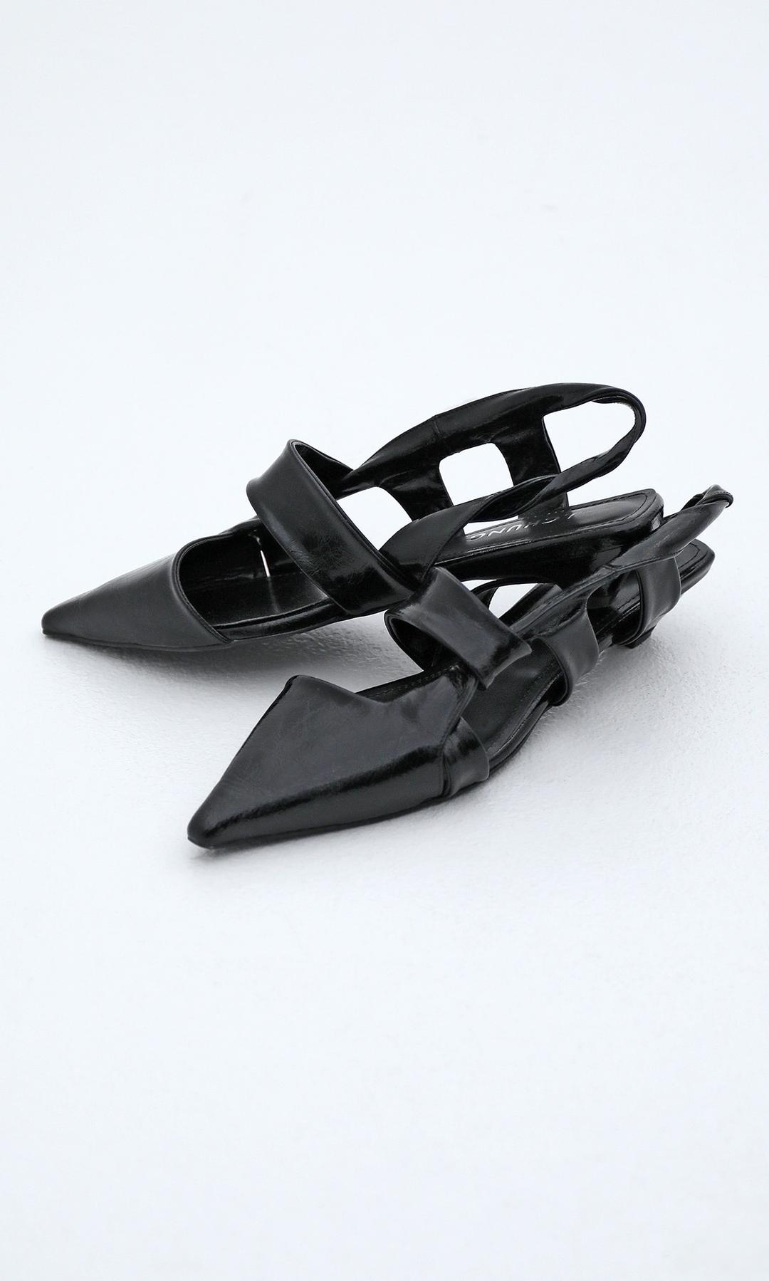 Andersen Point Slingback_Black