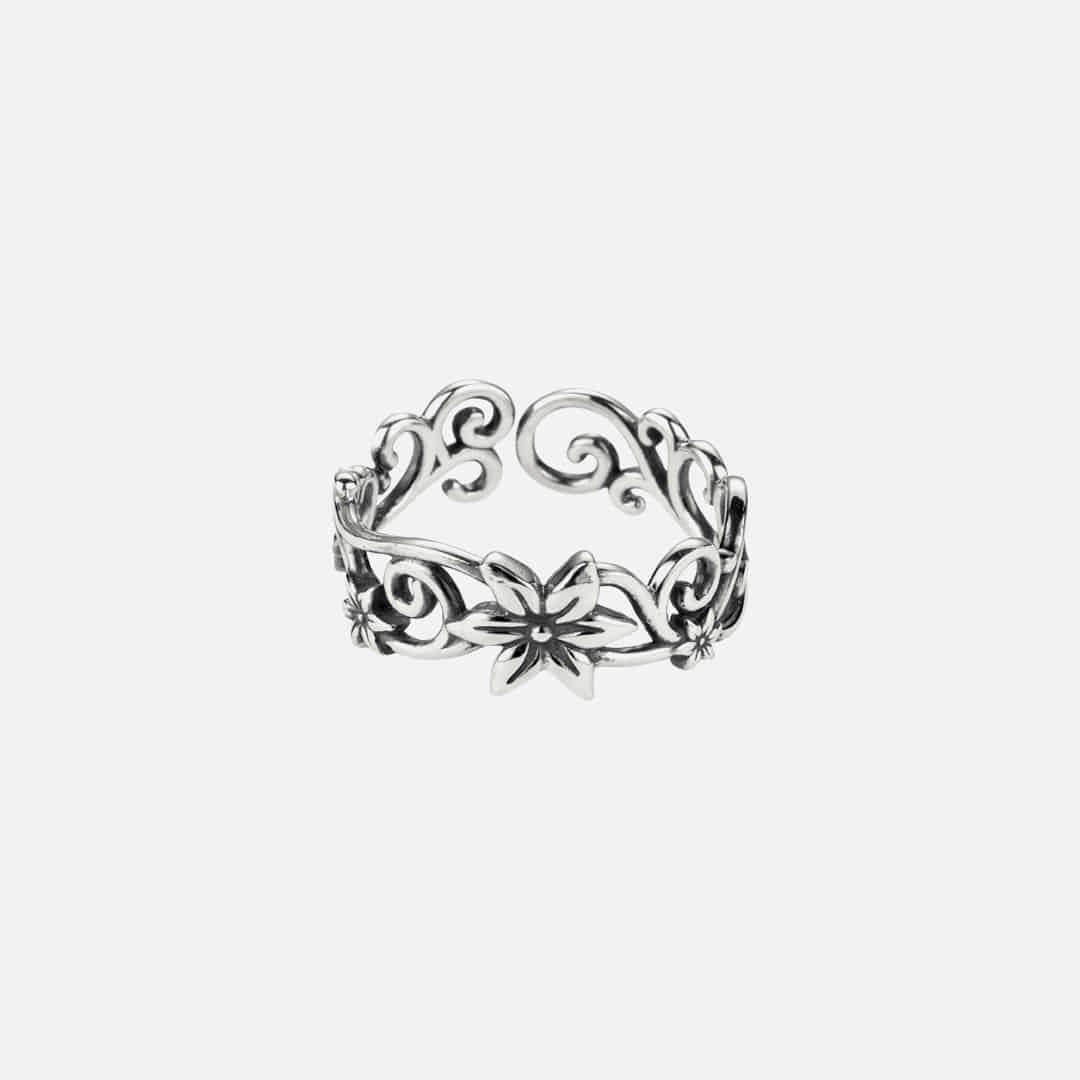[silver925] sinuous ring-silver