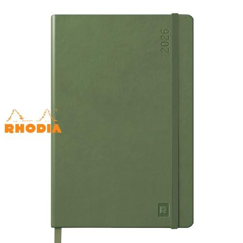 하드 라지 다이어리/세이지 (A5, 148mm X 214mm, 160page)-RD194730C