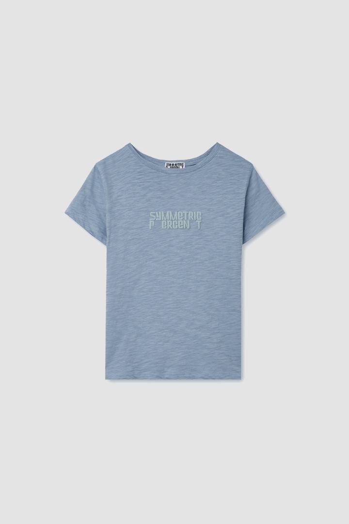 Plumpy Logo T-shirt / Sky blue