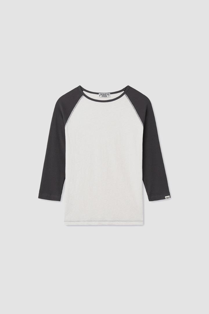 Alba Raglan T-shirt / Ash ivory