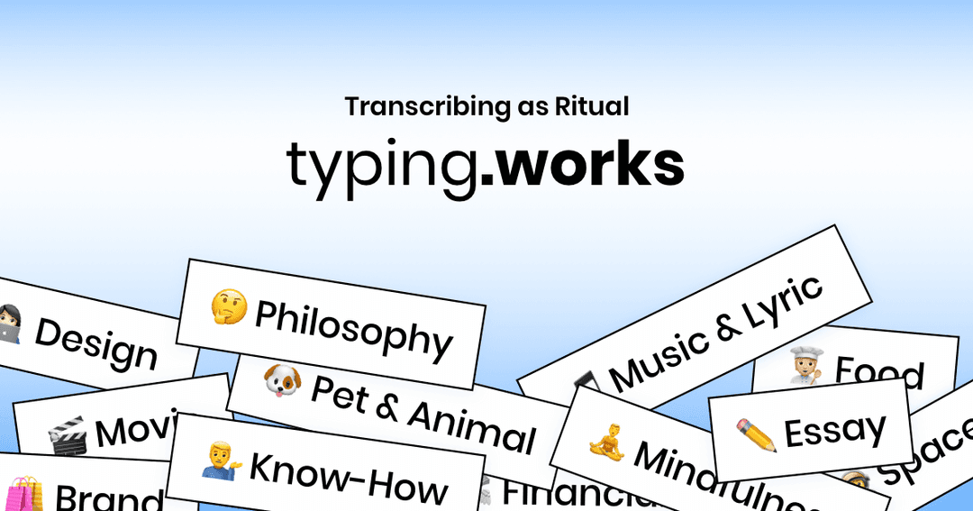 typing.works
