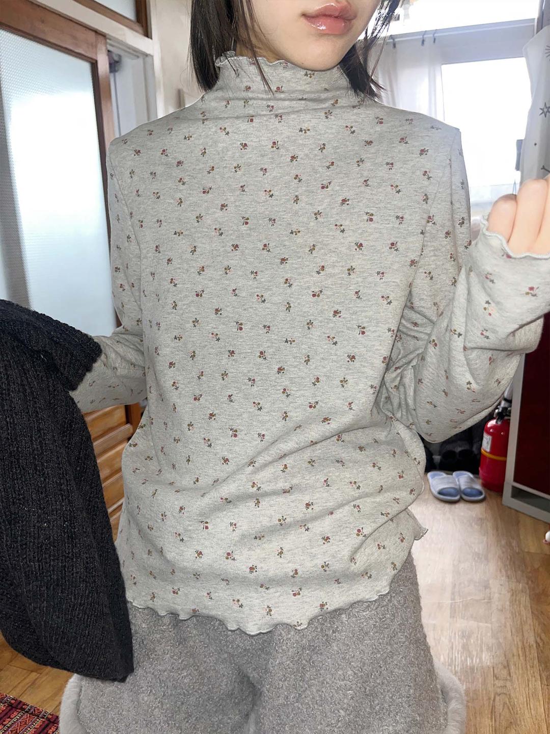 베리 플라워 미니 폴라T