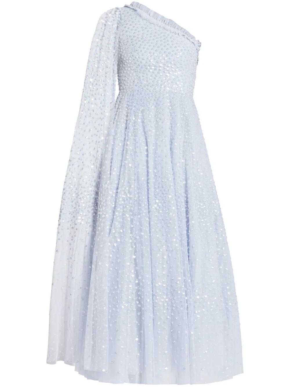 Needle & Thread Scatter Dot Gown | Blue | FARFETCH BH